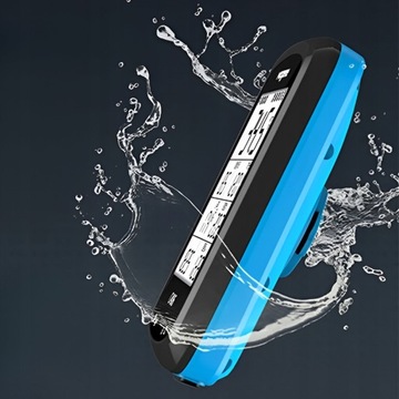 C406 Беспроводные велосипедные часы с GPS и Bluetooth/ANT, синие