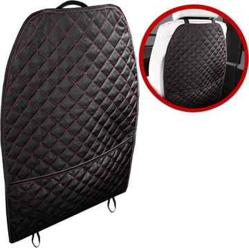 КОМПЛЕКТ СИДЕНЬЯ +ЧЕХОЛ СИДЕНЬЯ, СТЕГАНЫЙ, КРАСНАЯ НИТЬ