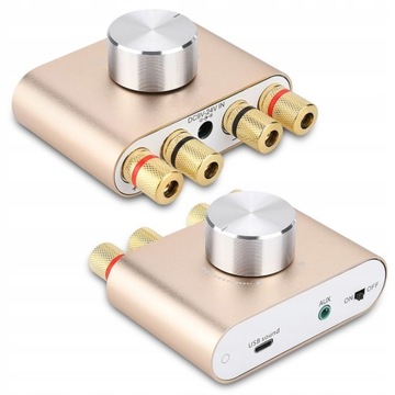 MINI WZMACNIACZ HIFI BLUETOOTH 100W AUX USB BT4.0