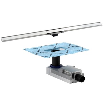 Geberit CleanLine kompletny odpływ liniowy 30 - 90