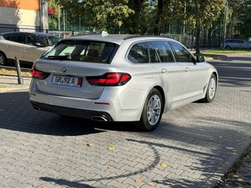 BMW Seria 5 G30-G31 Touring Facelifting 3.0 530d 286KM 2020 2020-10 BMW 530d LCI xDrive Touring 65.000 km BEZWYPADKOWY FV 23%, zdjęcie 6