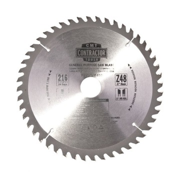 Piła tarczowa CMT K21648M-X10 srebrna