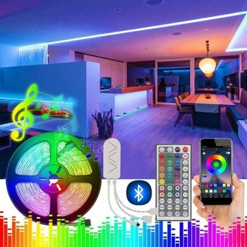 Светодиодная лента 12M RGB 5050 КОМПЛЕКТ УДАЛЕННОГО ПРИМЕНЕНИЯ СВЕТОДИОДОВ