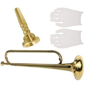 INSTRUMENTY MUZYCZNE TRÓBKA DLA DZIECI ZABAWKA