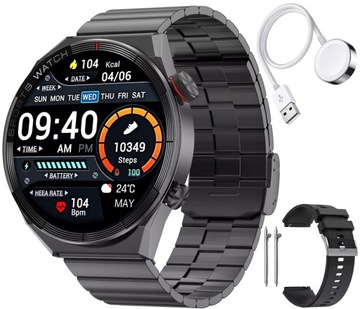 Zegarek SMARTWATCH Rubicon ROZMOWY kroki sms duża bateria menu PL