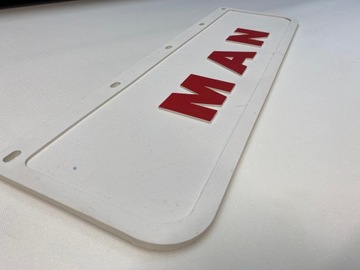 CHLAPACZ FARTUCH TŁOCZONY TIR MAN BIAŁO-CZERWONY