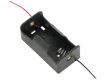 KOSZYK ZASOBNIK POJEMNIK BATERIE 1xD R20 płaski