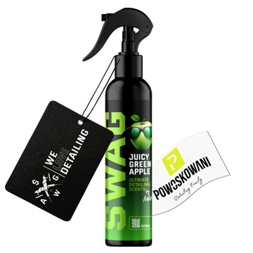 SWAG JUICY GREEN APPLE 150 ml Zapach Samochodowy do Auta Jabłko + Zawieszka