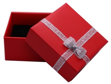 PUDEŁECZKO PREZENTOWE PREZENT ŚWIĘTA KARTONIK RED