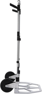 Lekki Wózek Transportowy Młynarka Składany Aluminium Magazynowy Mocny 150kg