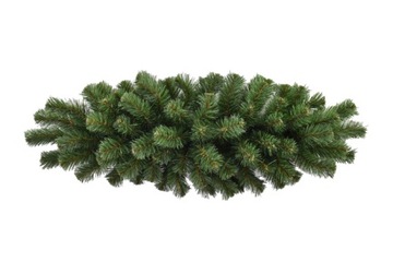 Ozdoba stroik świąteczny rogal 60cm mały zielony