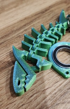 Keyspinner Keyrambit + Shark TikTok Key — в подарок! ЛАГУНА -3D печать