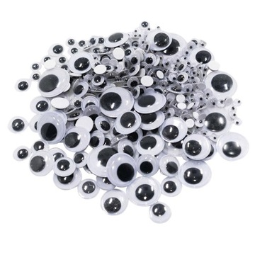 700x Googly Eyes Samoprzylepne do majsterkowania