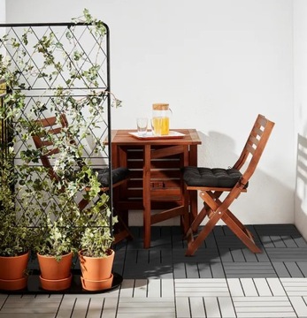 IKEA RUNNEN Плита пола АНТРАЦИТ/СЕРАЯ терраса