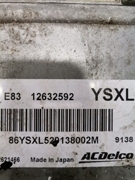 5284 JEDNOTKA ŘÍZENÍ MOTORU INSIGNIA 1.8 B