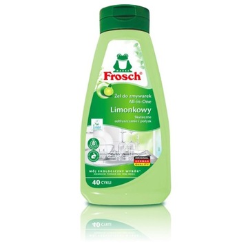 Frosch Rainett Geschirrspül-Гель All in1 Zitron 40WL 650мл