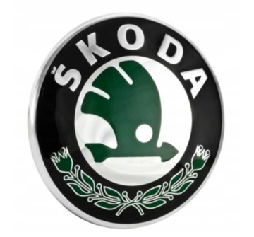 ЛОГОТИП ЗАДНИЙ ЗНАК SKODA YETI ЭМБЛЕМА ORG 5L0853621MEL 11см