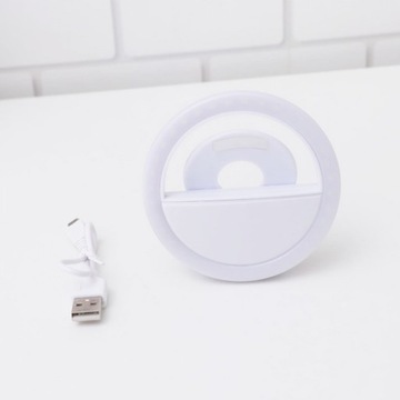 СЕЛФИ-ЛАМПА ДЛЯ ТЕЛЕФОНА, ПЛАНШЕТА, СВЕТОДИОДНОЕ КОЛЬЦО ДЛЯ ФОТОГРАФИЙ