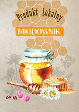 etykiety naklejki 10 sztuk Miodownik Miód Pitny