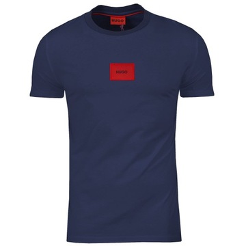 Koszulka T-shirt Hugo Boss Męska Granatowa r.S