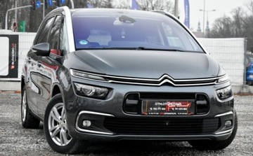Citroen Grand C4 Picasso II Grand Picasso Facelifting 2.0 BlueHDi 150KM 2018 Citroen C4 Grand Picasso FULLED skora Blis alusy LINNE ASSIST Idealny Pano