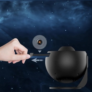 Projektor gwiazd lampka 13x dysk planety USB Planetarium 360 stopni