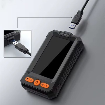 Инспекционная камера мастерская эндоскоп для Full HD IPS USB-C 5M Трубы двигателей