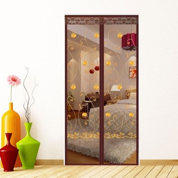 Magnetyczne drzwi z moskitierą 90 x 210 cm