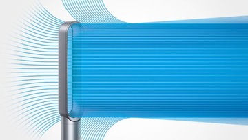 ТЕХНОЛОГИЯ ВОЗДУШНОГО УМНОЖИТЕЛЯ ВЕНТИЛЯТОРА DYSON AM07 С ПЛАВНЫМИ КОЛЕБАНИЯМИ