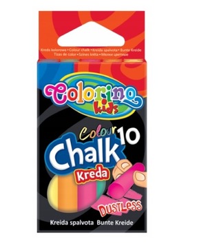 Kreda tablicowa Colorino 10 szt.