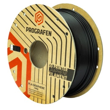 PROGRAFEN PLA Graphene 1.75mm 1kg Black / Czarny - z grafenem