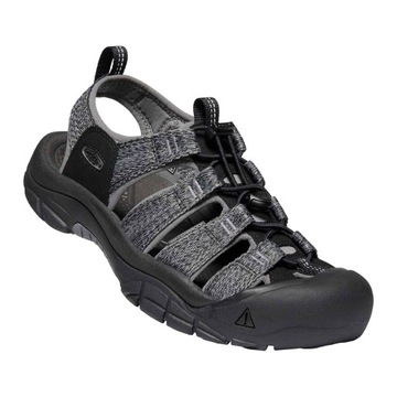 KEEN Sandały Newport H2 1022252 Black/Steel Grey