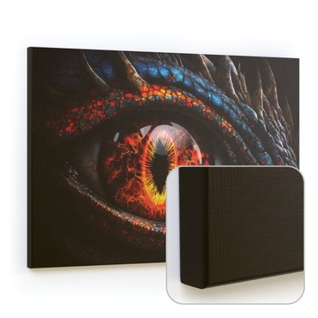 Tablica magnetyczna CANVASboards 90x60 Oko smoka