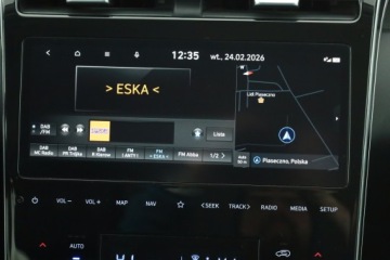 Hyundai Tucson IV SUV 1.6 T-GDI 48V 150KM 2022 Hyundai Tucson 1.6 T-GDI 48V MHEV, Salon Polska, zdjęcie 8