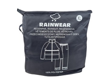 КУРТКА ДОЖДЕВИК МОТОБРЮКИ ДЛЯ ЛЕС цвет ТЕМНО-СИНИЙ L