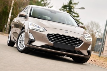 Ford Focus IV Hatchback 1.5 EcoBlue 120KM 2019 FOCUS TITANIUM SKÓRZANA TAPICERKA PODG. FOTELE KIEOWNICA SZYBA FULL LED, zdjęcie 1