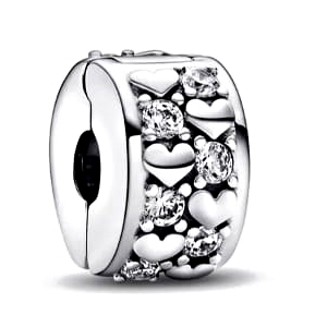 MD CHARMS zawieszka STOPER serce serudszka | S925