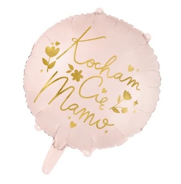 Balon z Okazji Dnia Mamy Kocham Cię Mamo Prezent