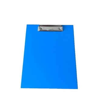 Deska z clipem clipboard A5 tekturowa błękitna