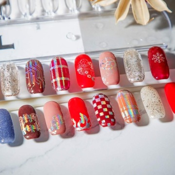 Набор трансферных пленок HOLOGRAPHIC DESIGNS HOLO BOX 1 10 шт.