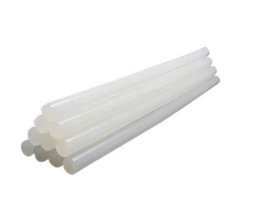 WKŁAD KLEJ DO PISTOLETU w laskach 1 laska BIAŁY NA GORĄCO 11,2MM 300MM