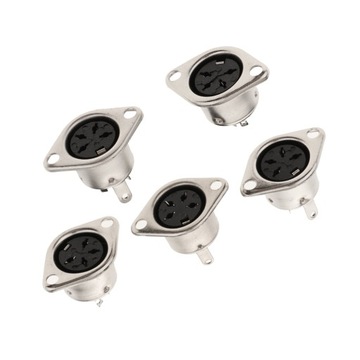 DIN Mini Pin Wtyk żeński Gniazdo Audio Złącze Do