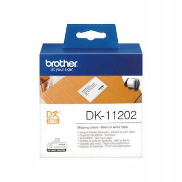 Etykiety Brother DK11202 62x100mm 300szt oryginał