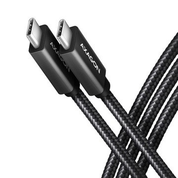 Кабель USB-C 3.2 Gen2 PD 100 Вт 5 А 4K в алюминиевой оплетке 1 м