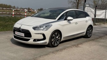 DS 5 Hatchback (Citroen) 1.6 THP 156KM 2013 Citroen DS5 Raty 1.6 benz Automat Klimatronic Zarej w PL Biala Perla Gwara, zdjęcie 12