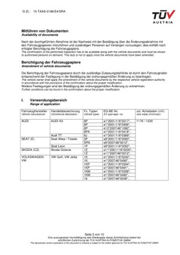 ВИНТОВАЯ ПОДВЕСКА VW GOLF 5 V FK AUTOMOTIVE