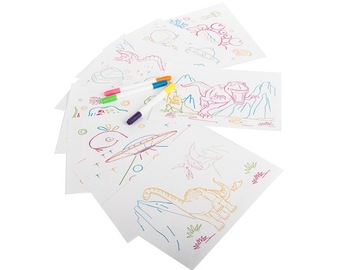 ГРАФИЧЕСКИЙ ПЛАНШЕТ ДЛЯ РИСОВАНИЯ, СВЕТОДИОДНЫЕ ПИСЬМЕННЫЕ ТРИПЫ, НЕОНОВЫЕ МАРКЕРЫ НА БАТАРЕЯХ