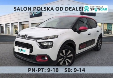 Citroen C3 III Hatchback Facelifting 1.2 PureTech 110KM 2023 Citroen C3 1.2 PureTech Shine EAT6 SalonPL FVat Bogata Wersja Od Reki 1.2