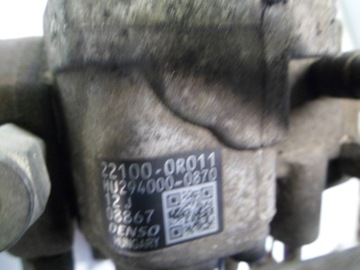 TOYOTA AVENSIS T25 2.0 D4D 1AD ČERPADLO VSTŘIKOVAČE 22100-0R011