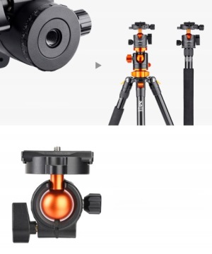 ШТАТИВ K&F SA254T2 185 СМ T254A4 МОНОПОД ГОРИЗОНТАЛЬНЫЙ Т-СТОЙКА KF09.090